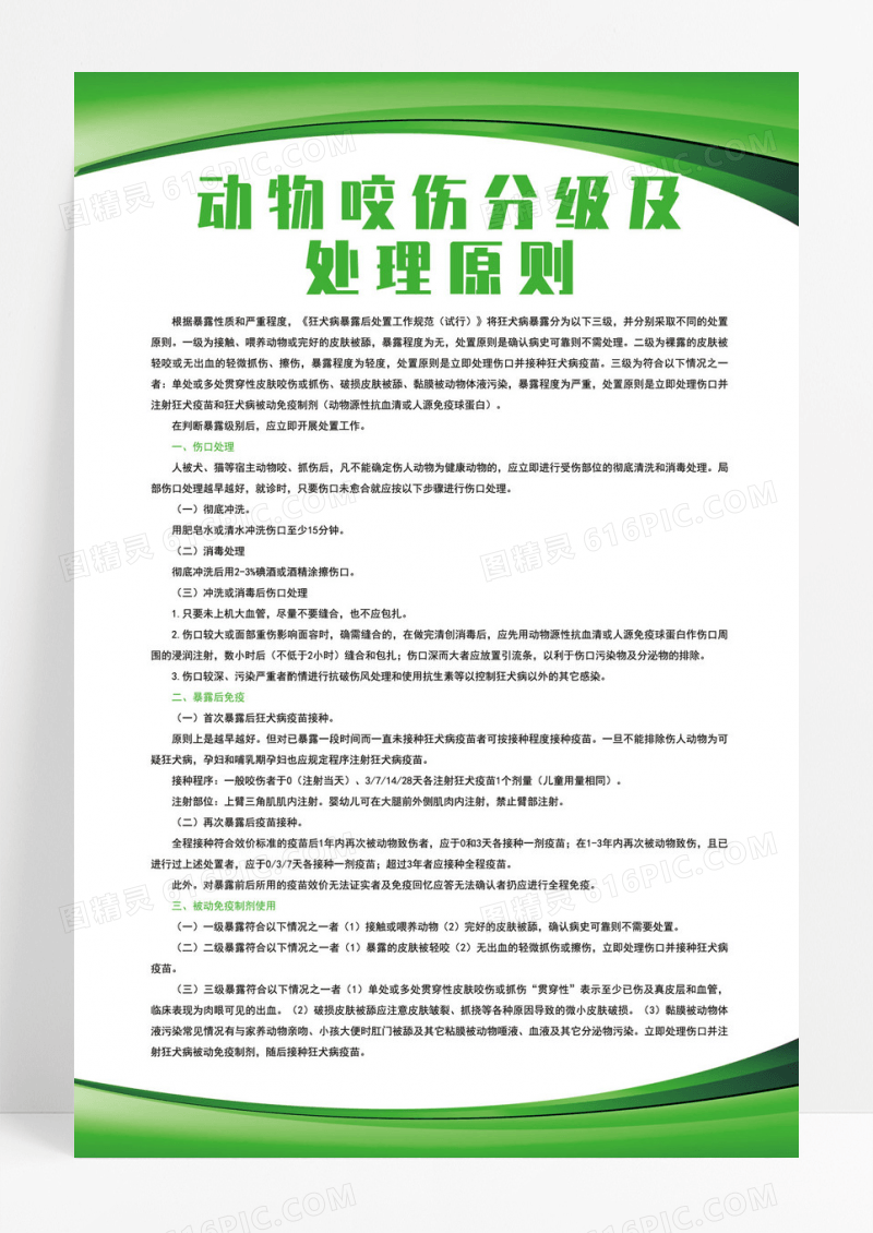 狂犬病宣传栏狂犬病知识与防控狂犬病海报