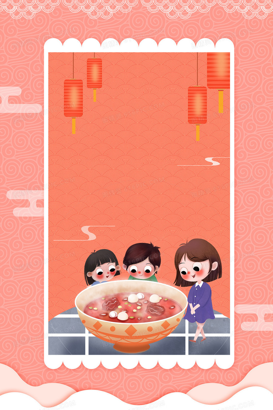 腊八粥节背景