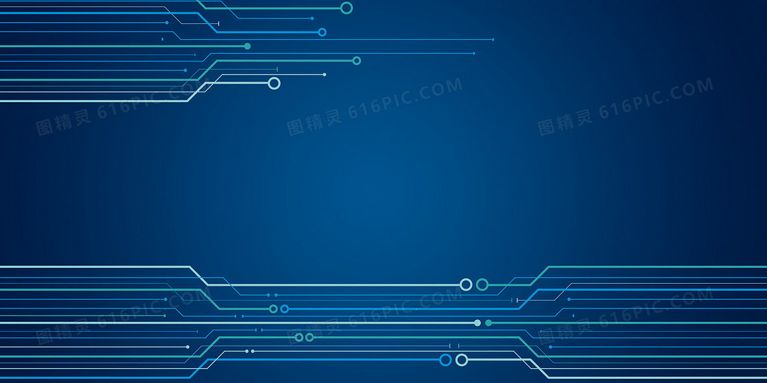 简约科技蓝色商务背景设计