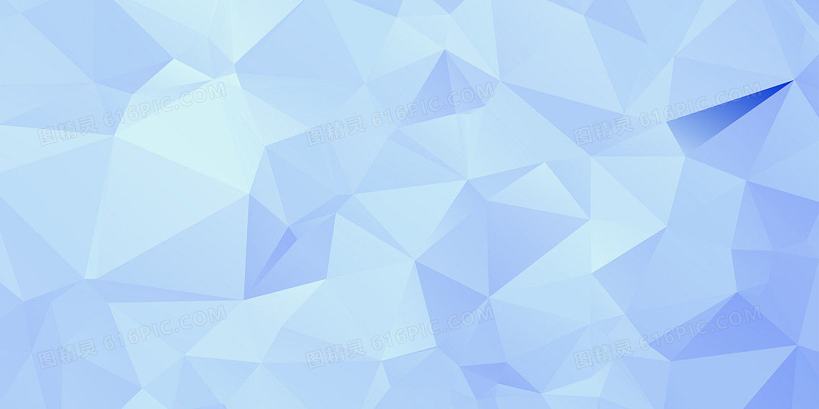 蓝色几何形状背景