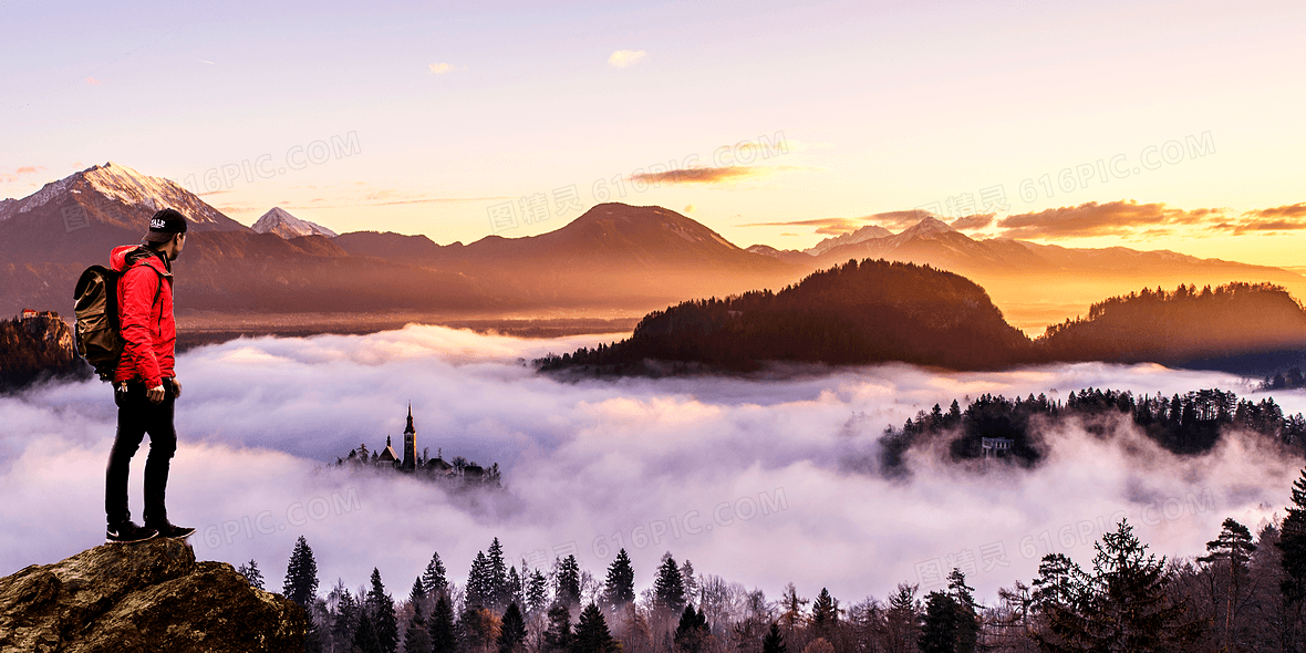 登山背景