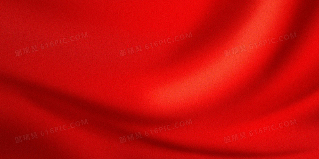 红绸红布手绘简约纹理质感背景