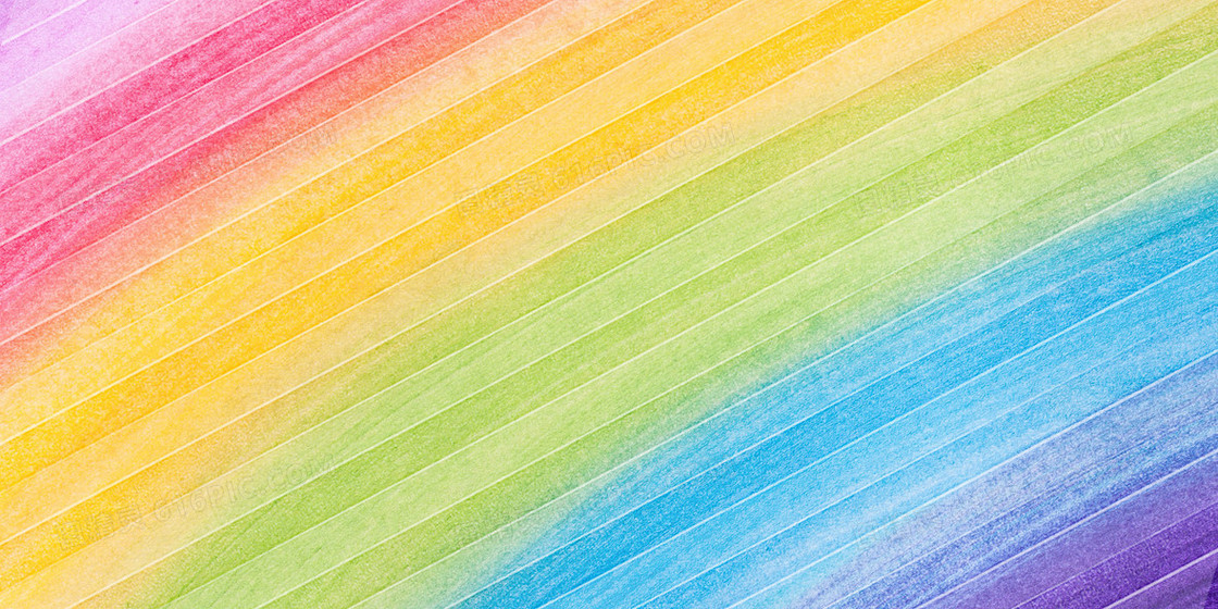 纸张纹理彩虹撞色渐变背景