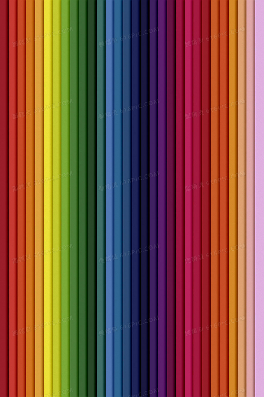 纸质彩虹背景