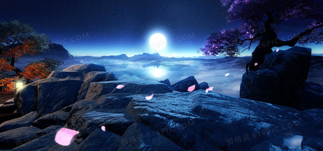 梦幻背景