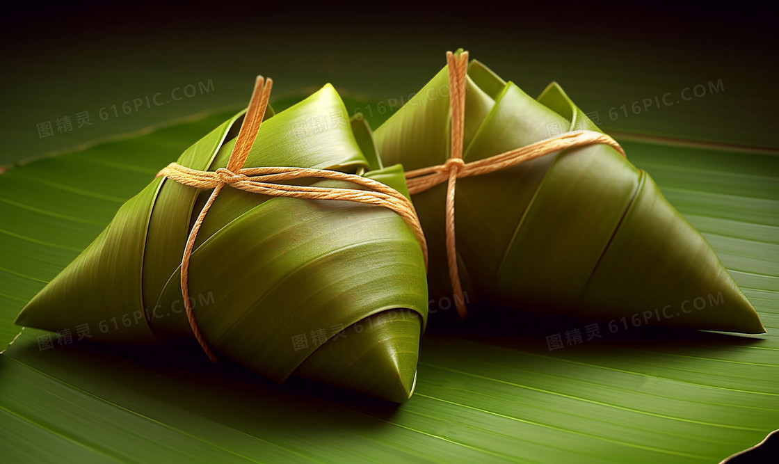 端午节传统美食粽子摄影图