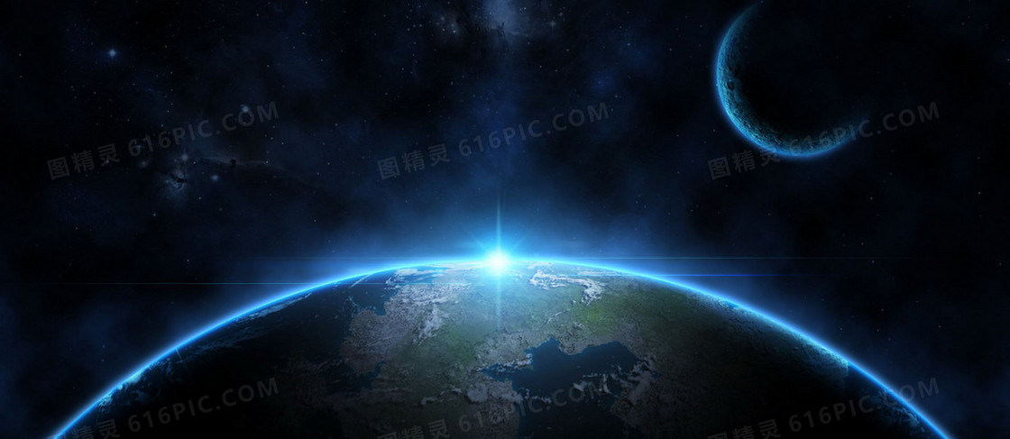 科技星系背景banner