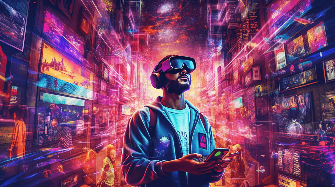 彩色科技虚拟现实VR探索