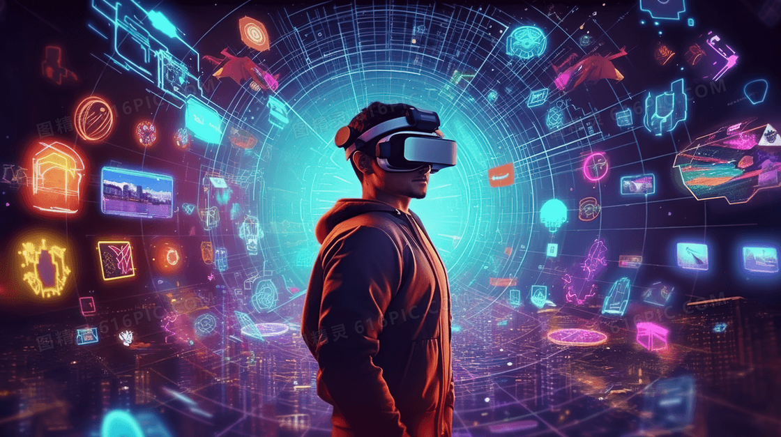 彩色科技虚拟现实VR探索