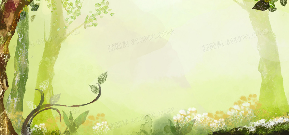 油画花背景图片下载 免费高清油画花背景设计素材 图精灵