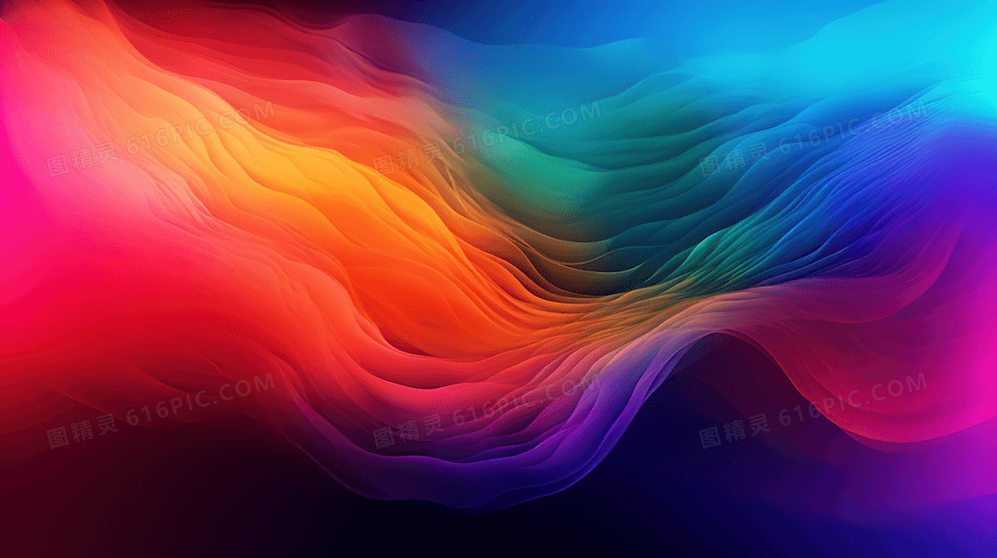 彩色渐变唯美质感纹理图片