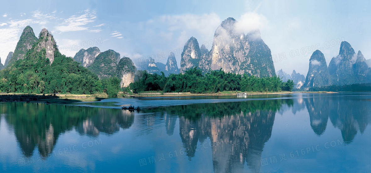 山水风景背景