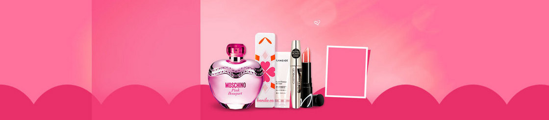 美妆化妆品护肤品面膜背景banner