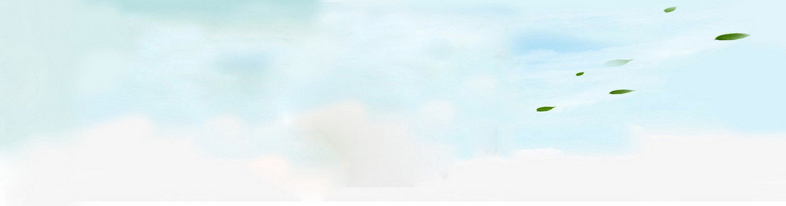 绿色 青春 渐变背景 banner