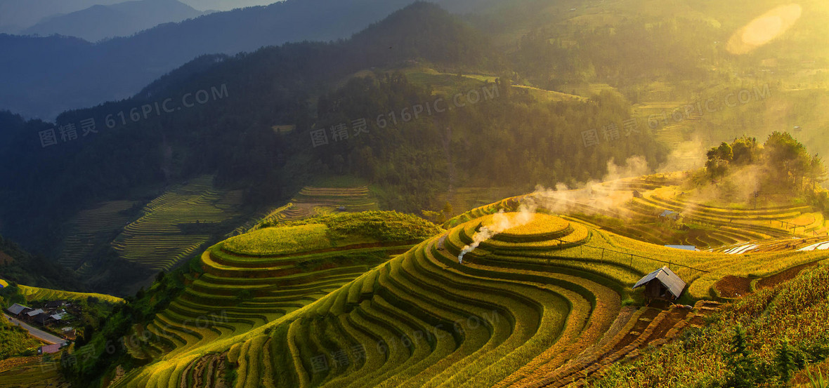 乡村风景背景图片下载_免费高清乡村风景背景设计素材_图精灵