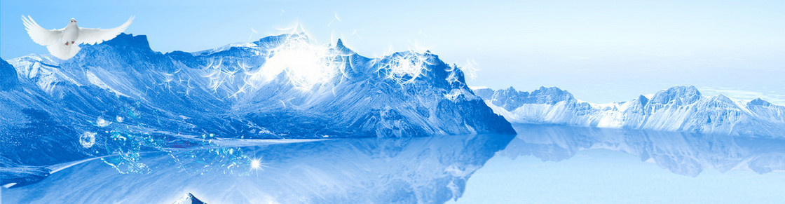 冰山背景banner