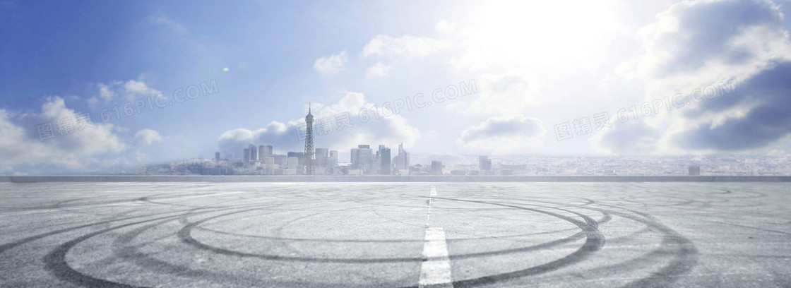 城市酷炫背景