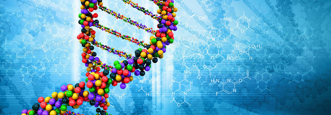 基因遗传背景图