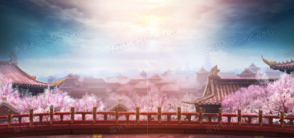 梦幻古典背景