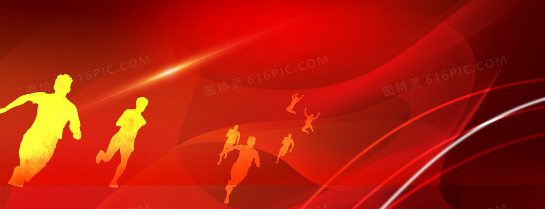 运动背景banner
