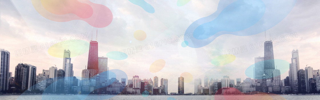 商务banner背景