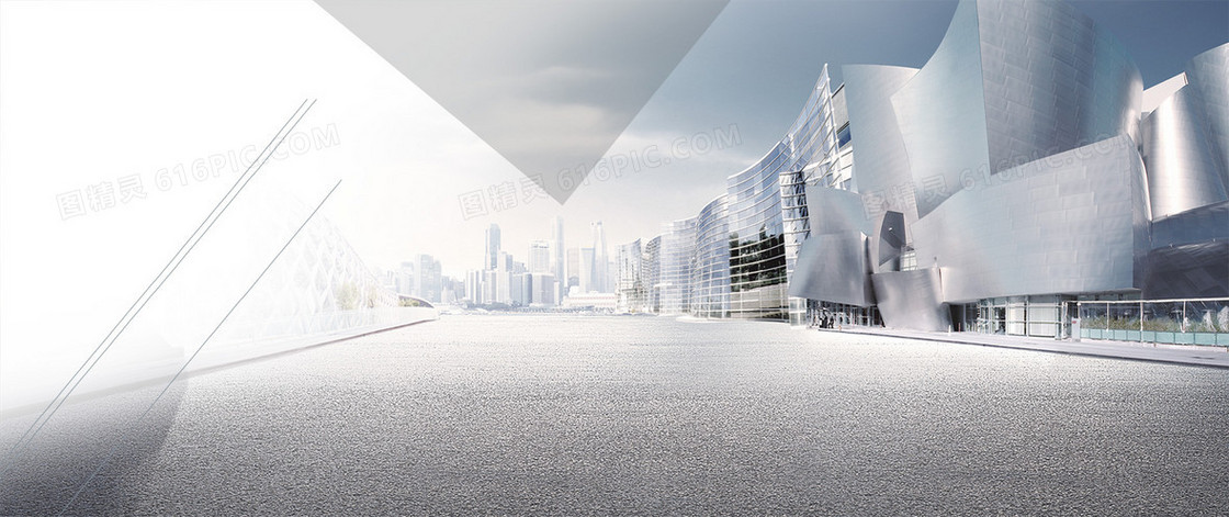 大气商务Banner背景