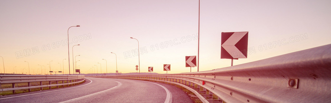 高速公路摄影背景