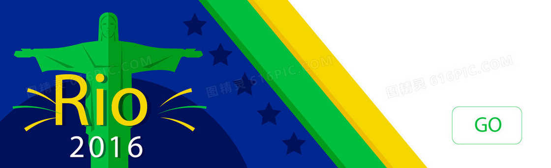 里约奥运主题背景banner