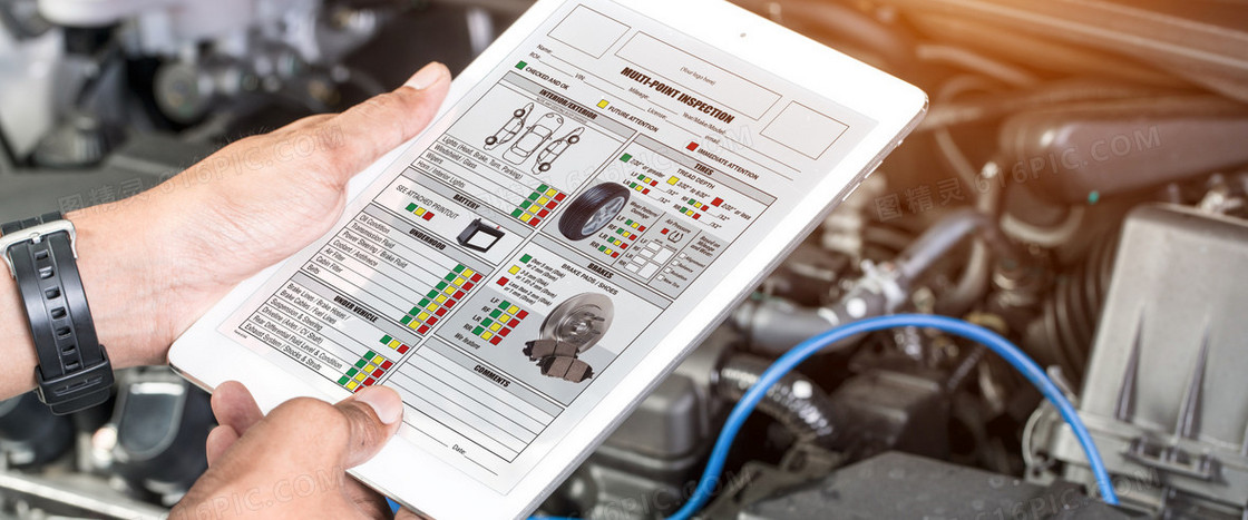 汽车检测的人物高清图片