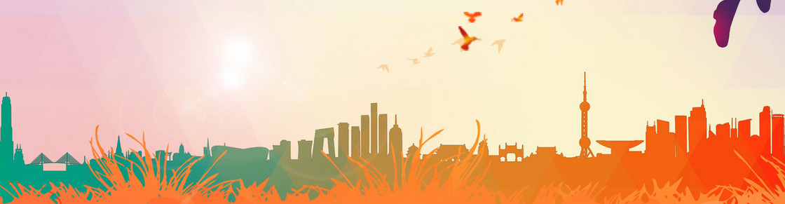 梦幻 banner 建筑
