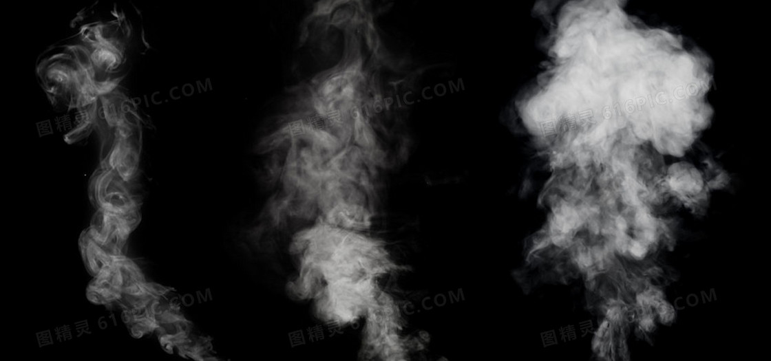 黑色烟雾背景图