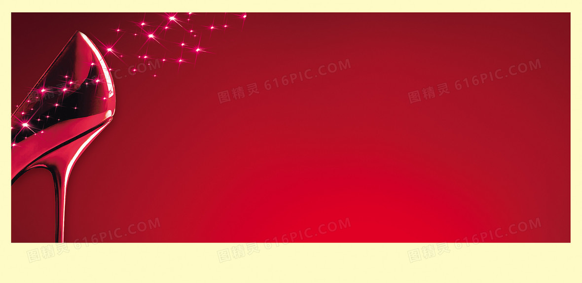 三八女王节红色时尚背景素材背景图片下载_4114x2000