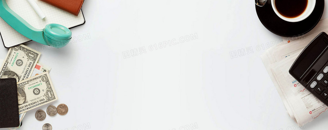 平铺俯视商业背景