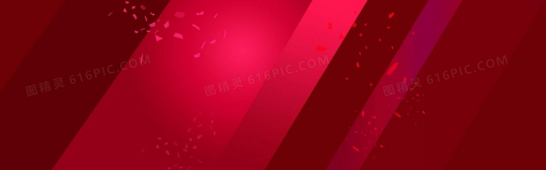 色块背景banner