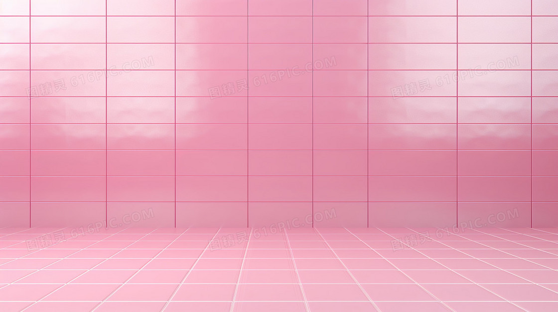 粉色大理石瓷砖背景
