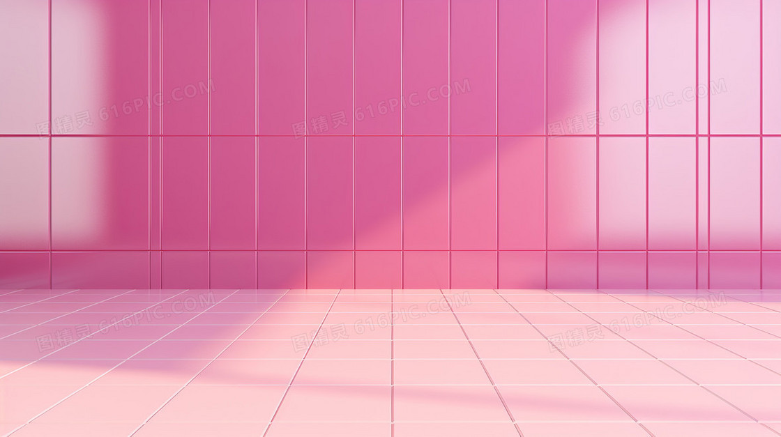 粉色大理石瓷砖背景