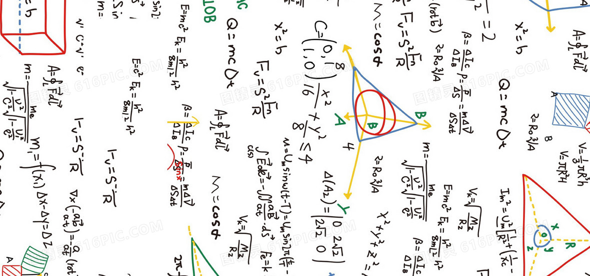 数学公式背景图片下载 免费高清数学公式背景设计素材 图精灵