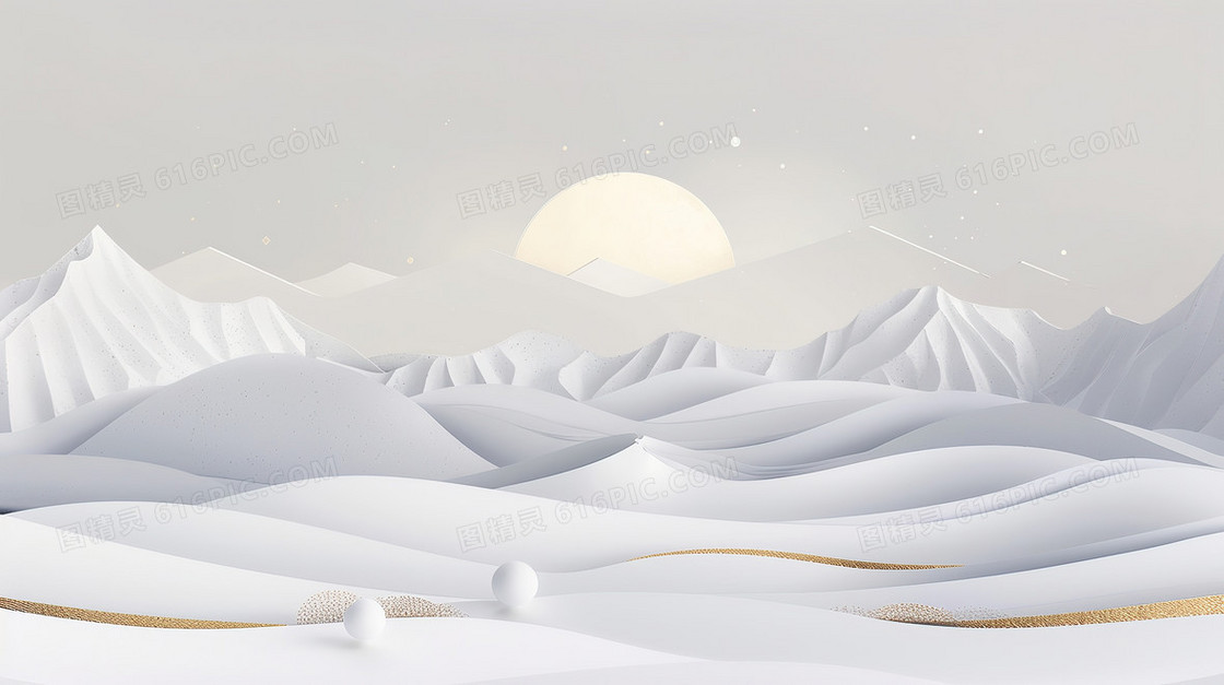 白色抽象浮雕山脉纹理背景