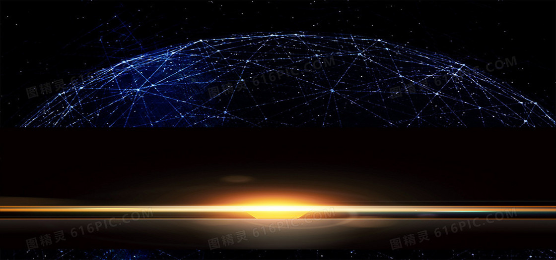 星光光影科幻设计海报banner