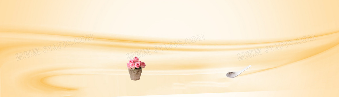 牛奶质感背景banner
