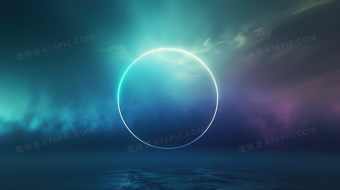 简约风格神秘的黑洞背景