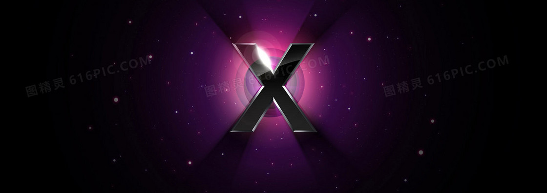 科幻创意X背景