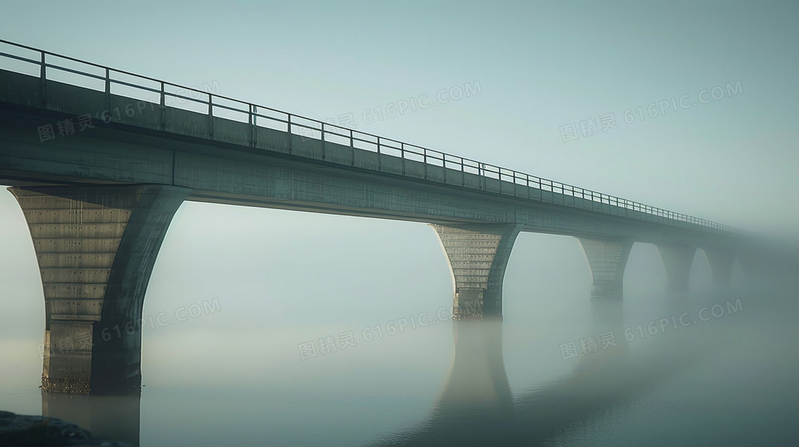 大桥交通建筑简约背景