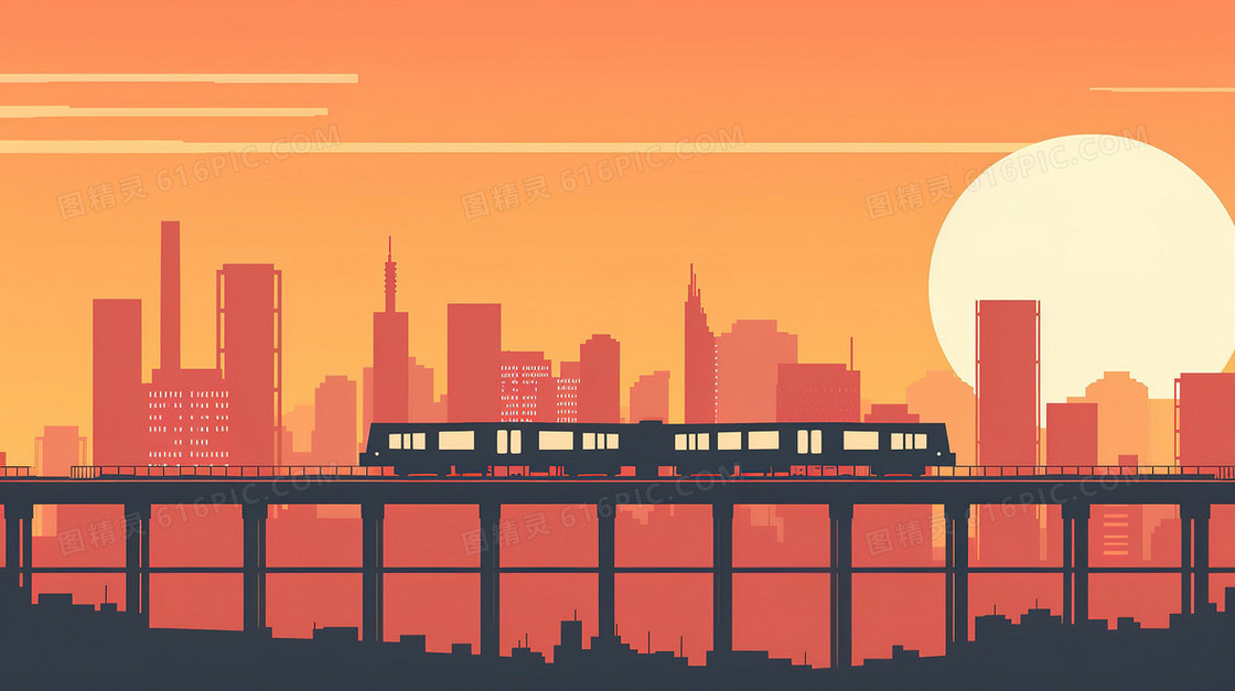 暮光城市铁路桥背景