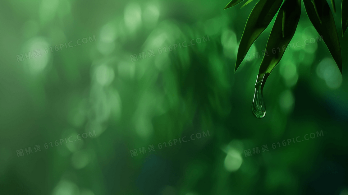 简约创意水滴滴落背景