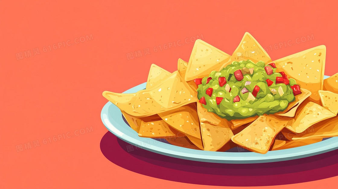 简约豆腐片美食背景