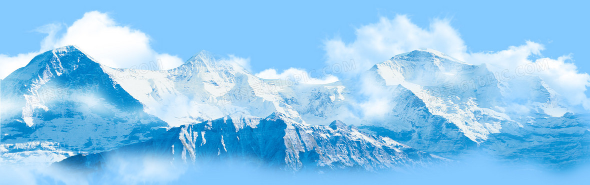 雪山背景图片下载 免费高清雪山背景设计素材 图精灵