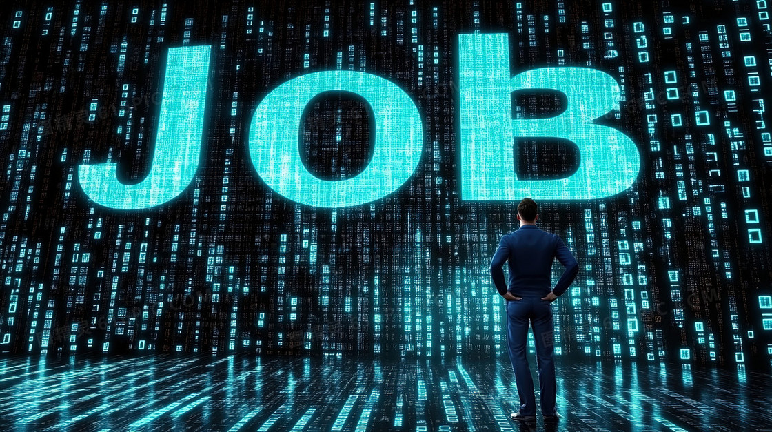 创意job人物背景