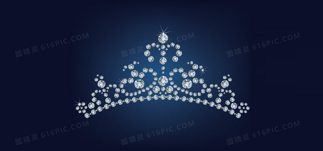 大气奢华皇冠背景banner