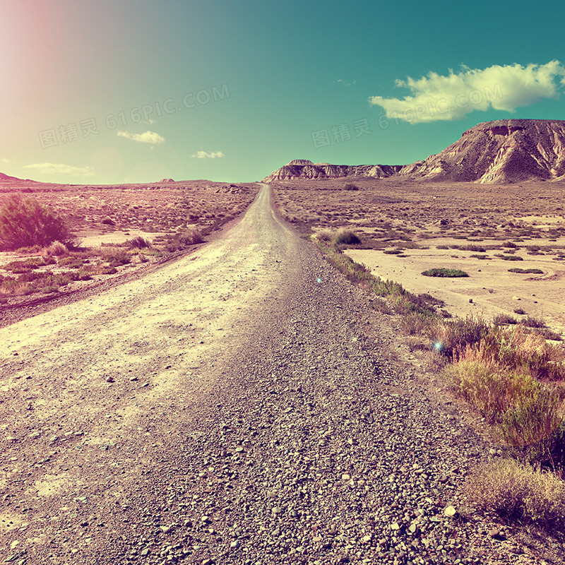 远方道路背景